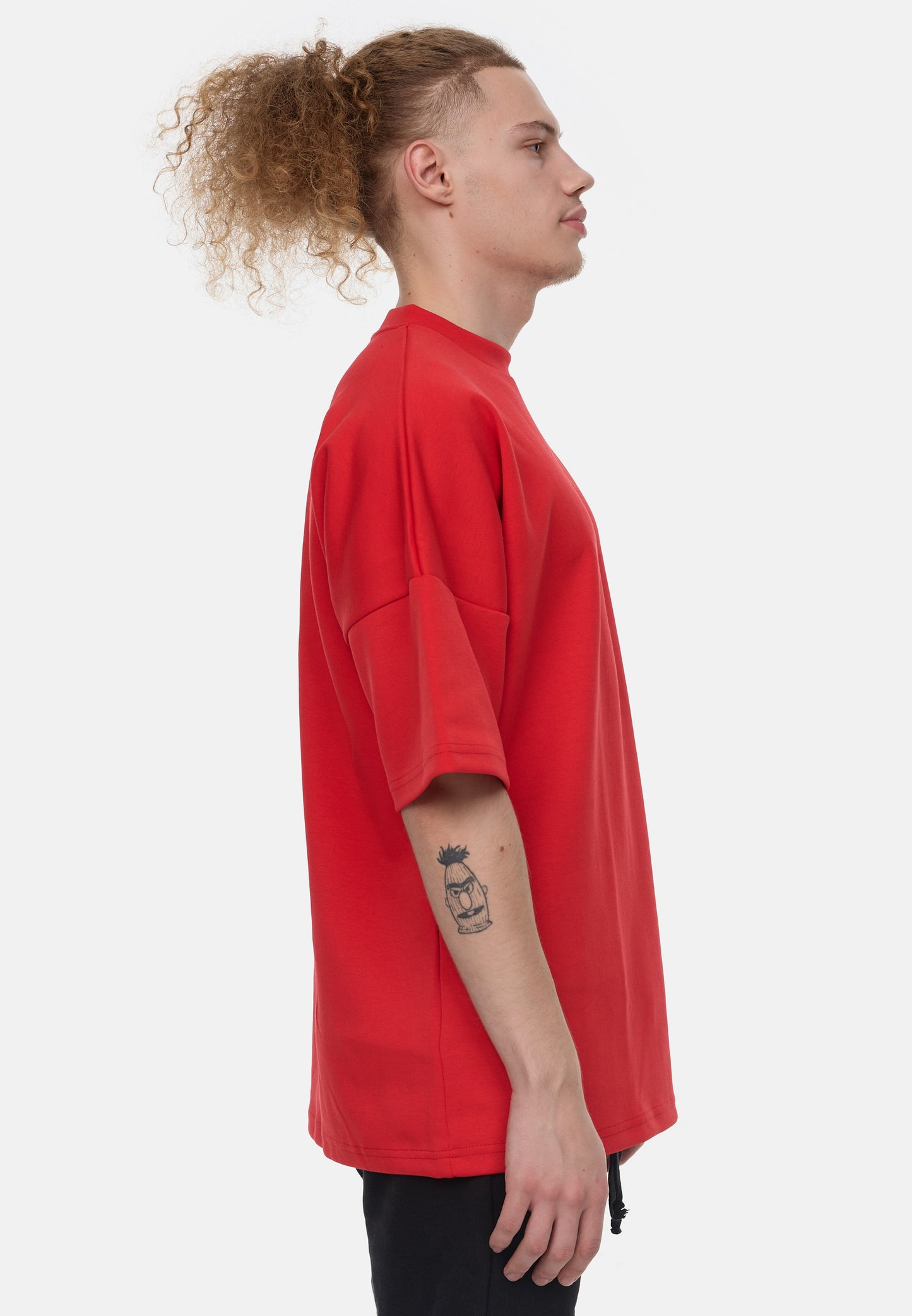 LUXAGER T-Shirt Oversize red