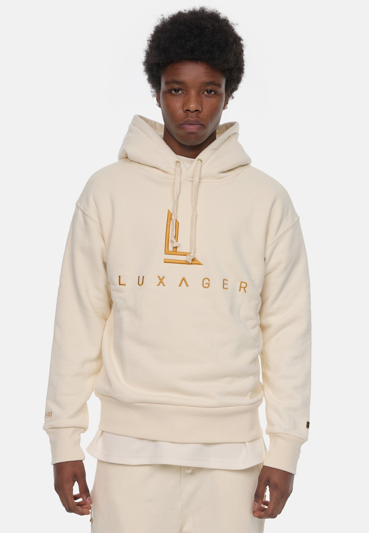 LUXAGER 1st EDITION HOODIE beige
