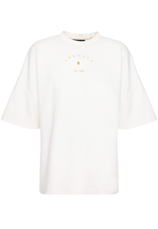 LUXAGER T-Shirt Oversize beige