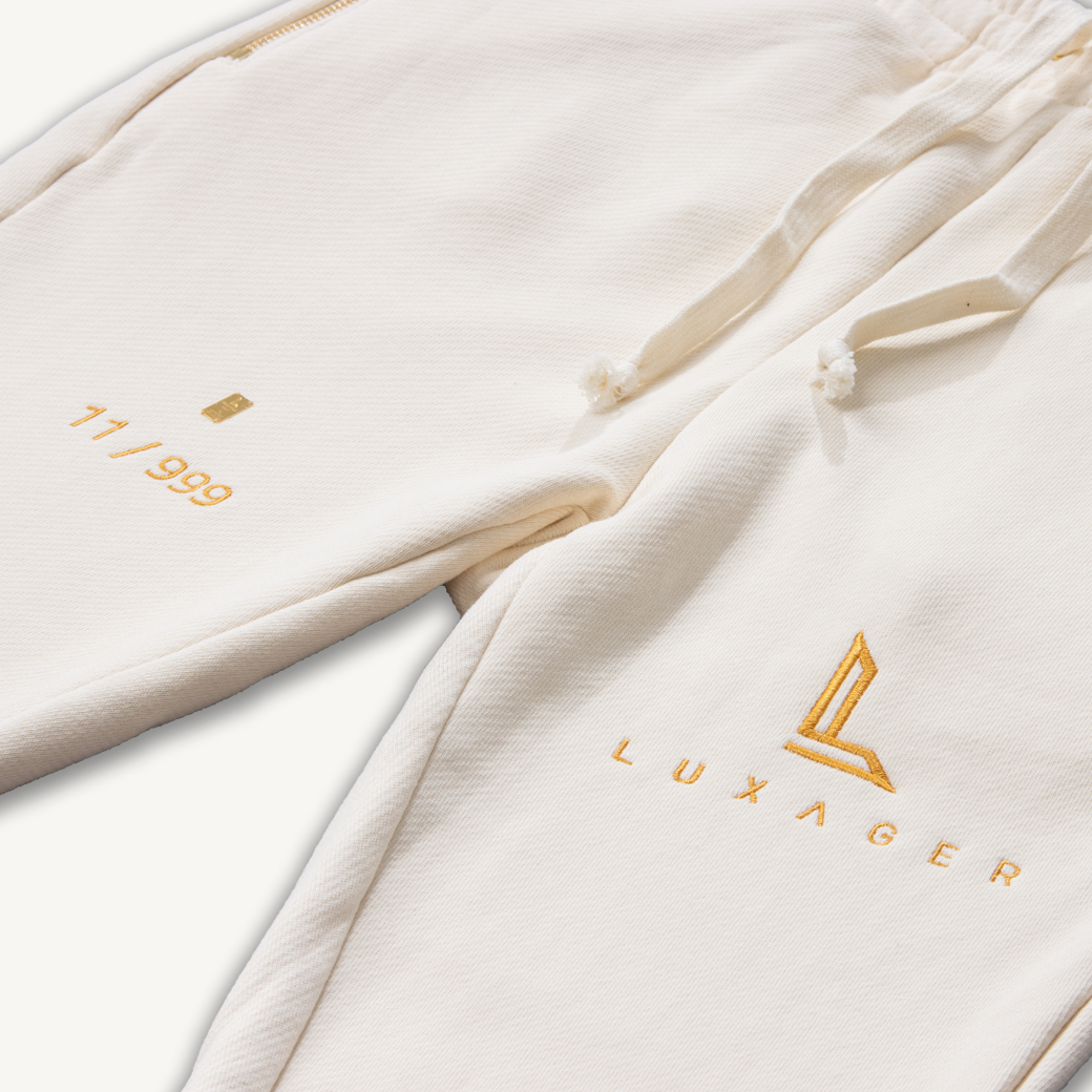LUXAGER Sweatpants classic beige