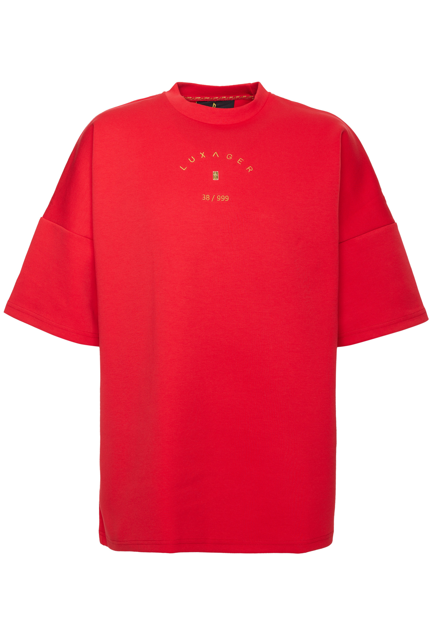 LUXAGER T-Shirt Oversize red
