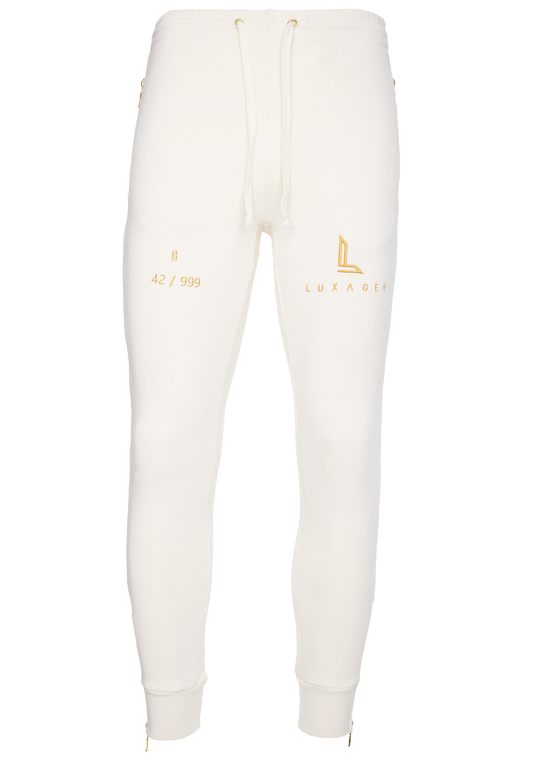 LUXAGER Sweatpants classic beige