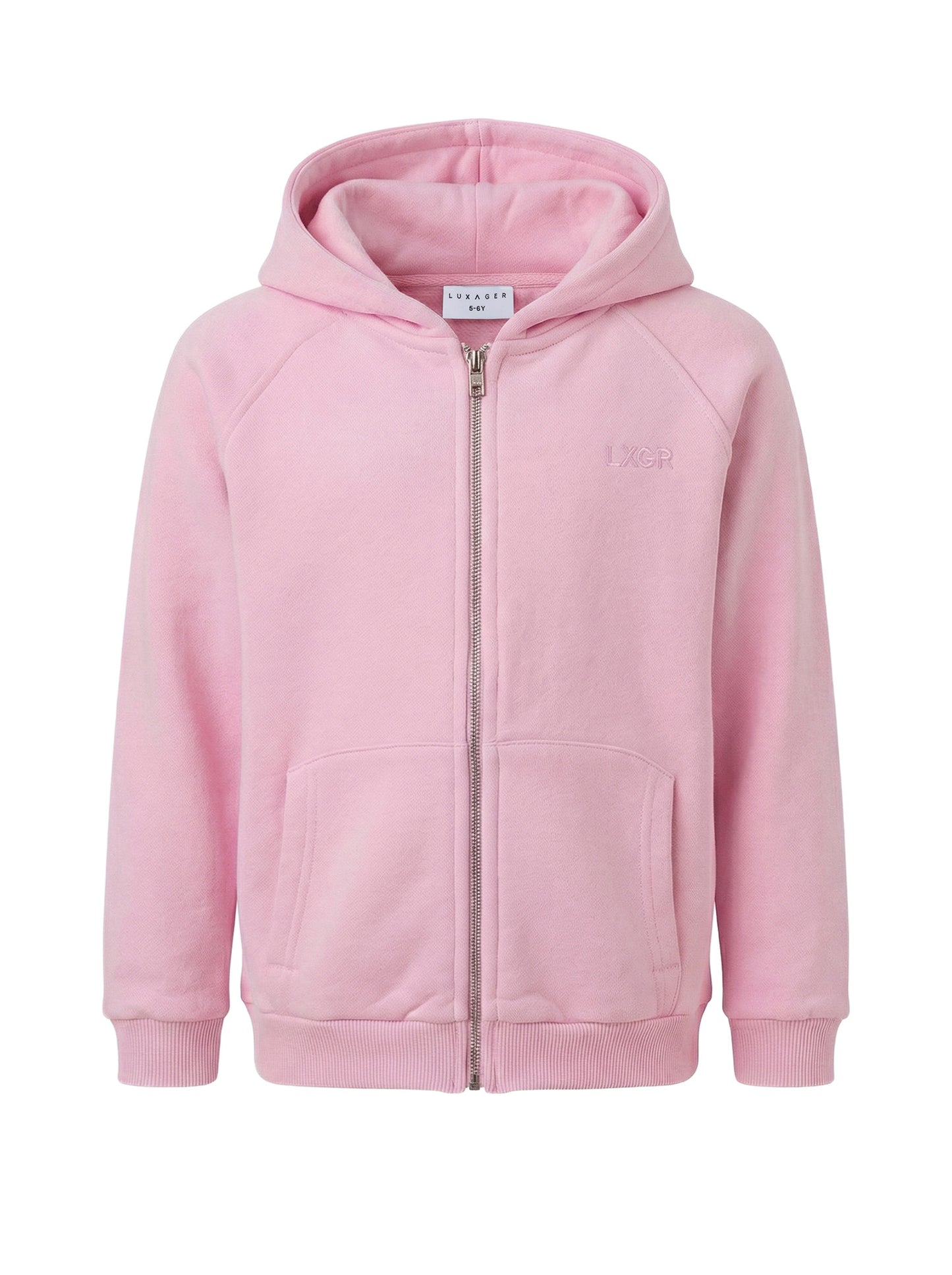 LXGR Basic Zip Hoodie Rosa Kids