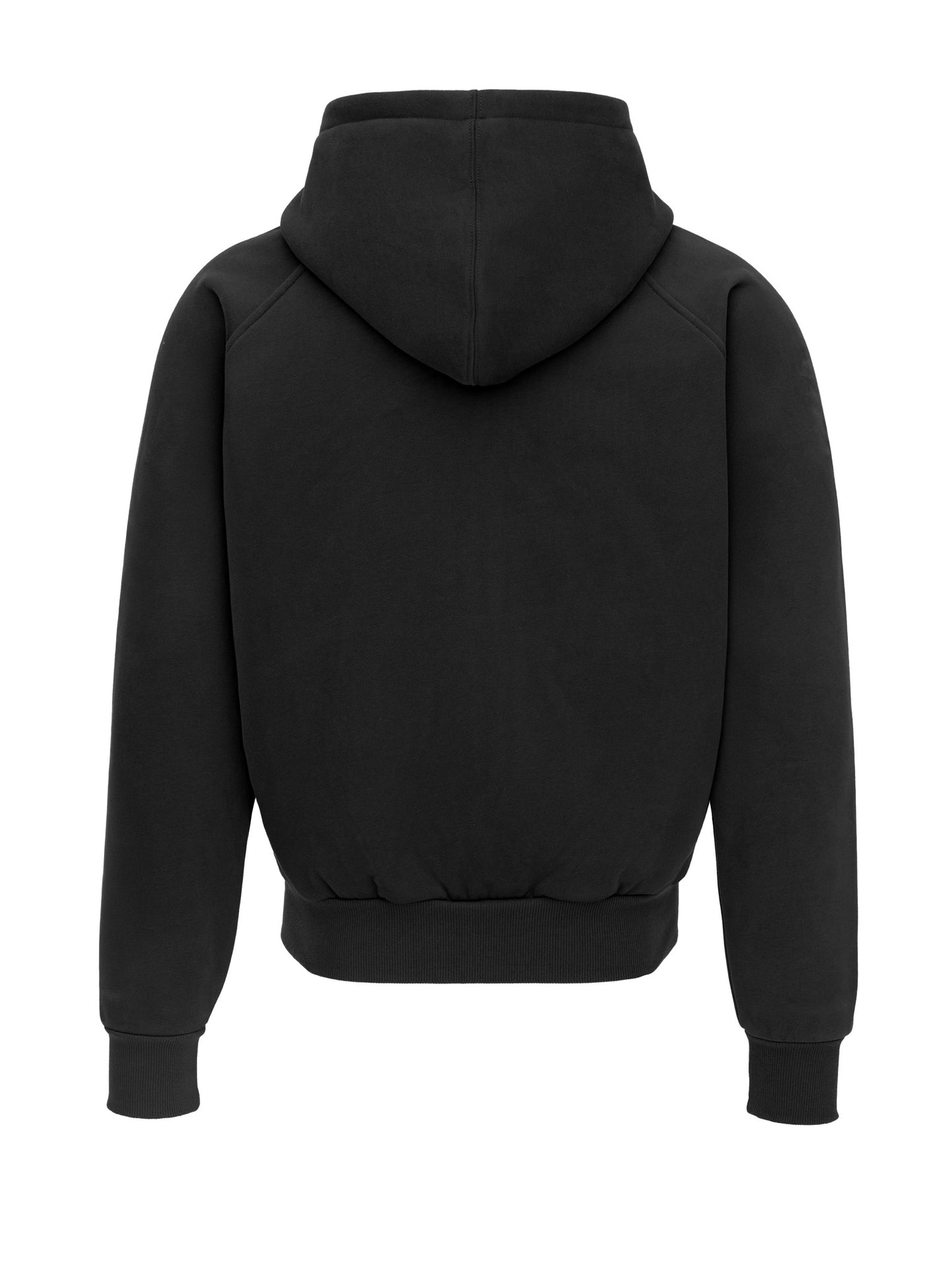 LXGR Basic Zip Hoodie Black