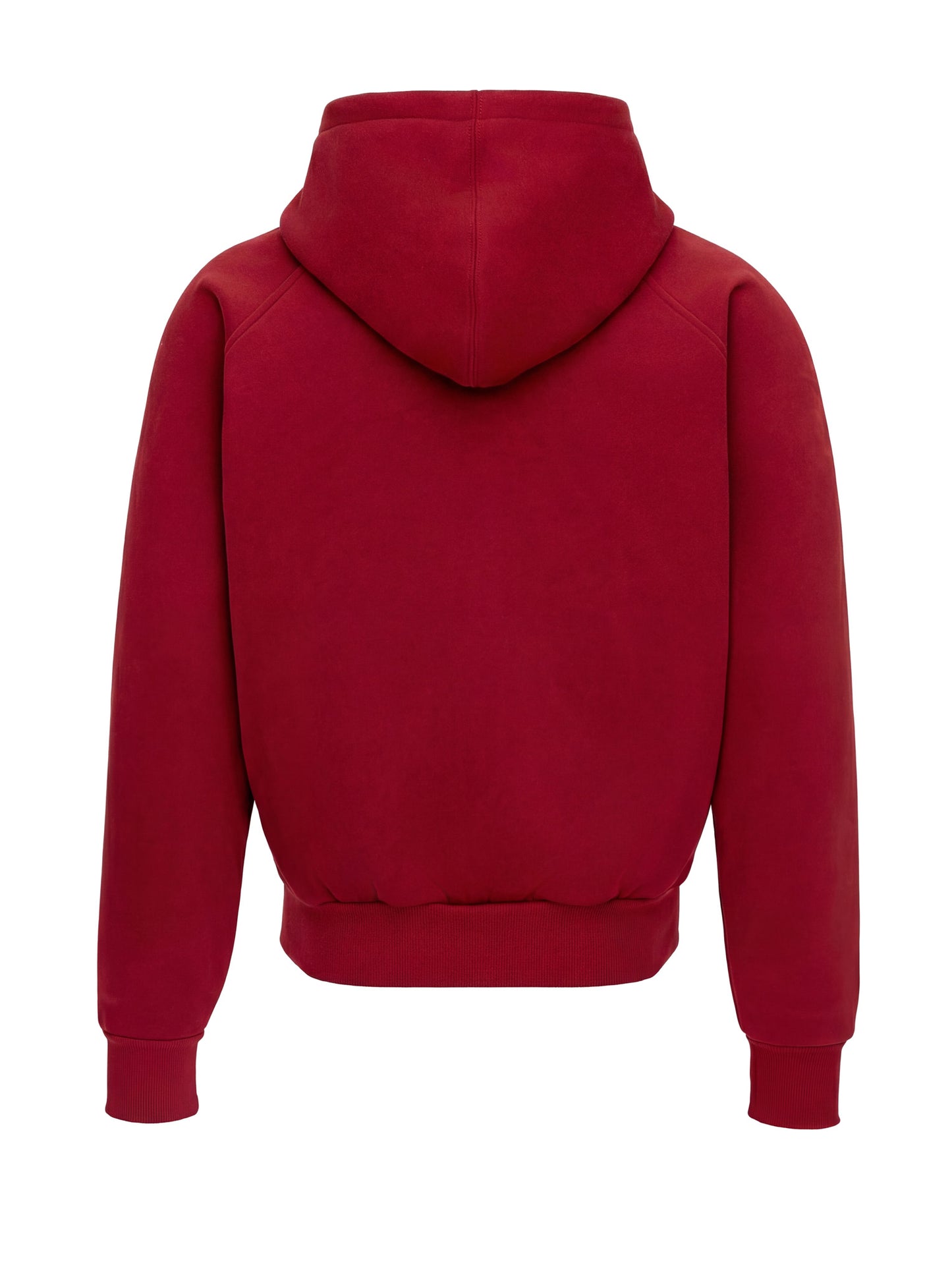 LXGR Basic Zip Hoodie Red