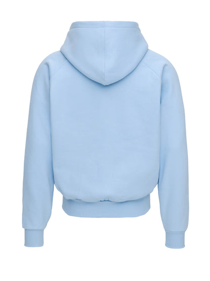 LXGR Basic Zip Hoodie Baby Blue