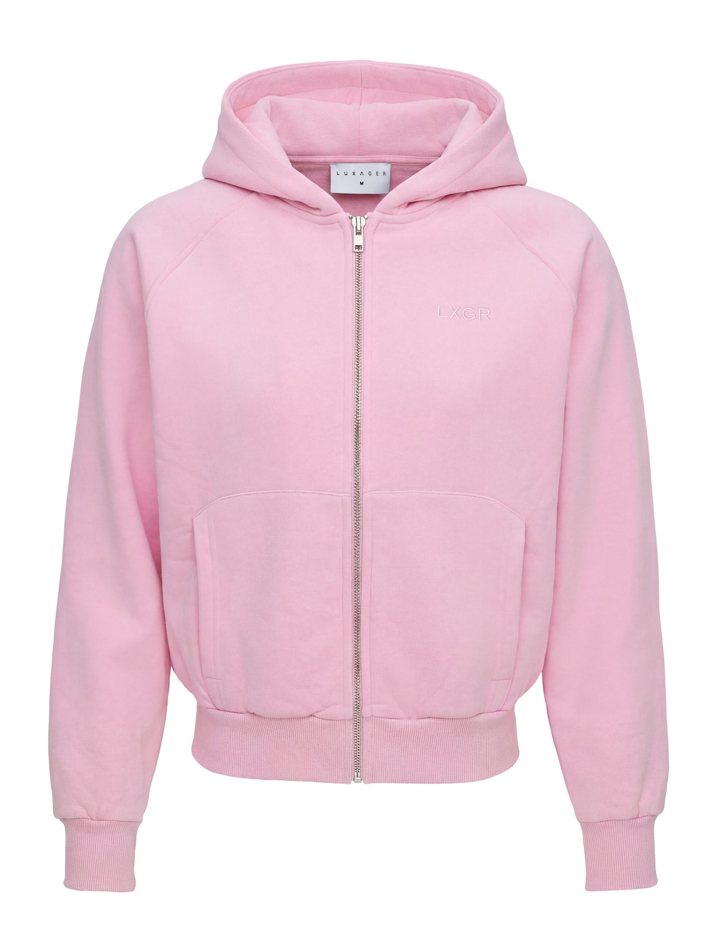 LXGR Basic Zip Hoodie Rosa