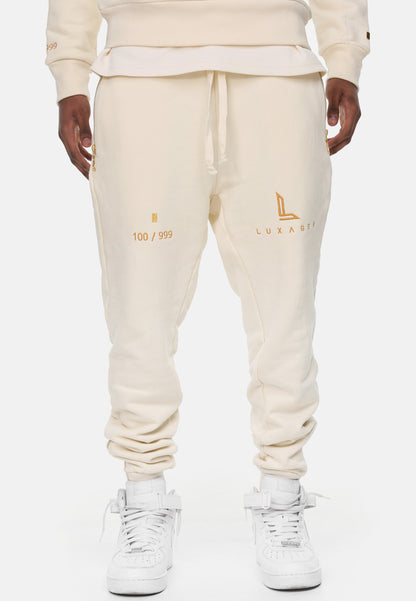 LUXAGER Sweatpants classic beige