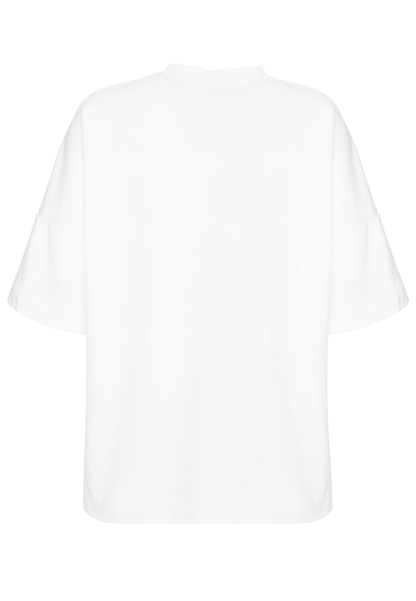 LUXAGER T-Shirt Oversize beige