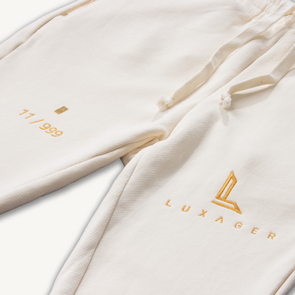 LUXAGER Sweatpants classic beige