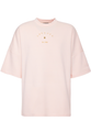 LUXAGER T-Shirt Oversize salmon pink